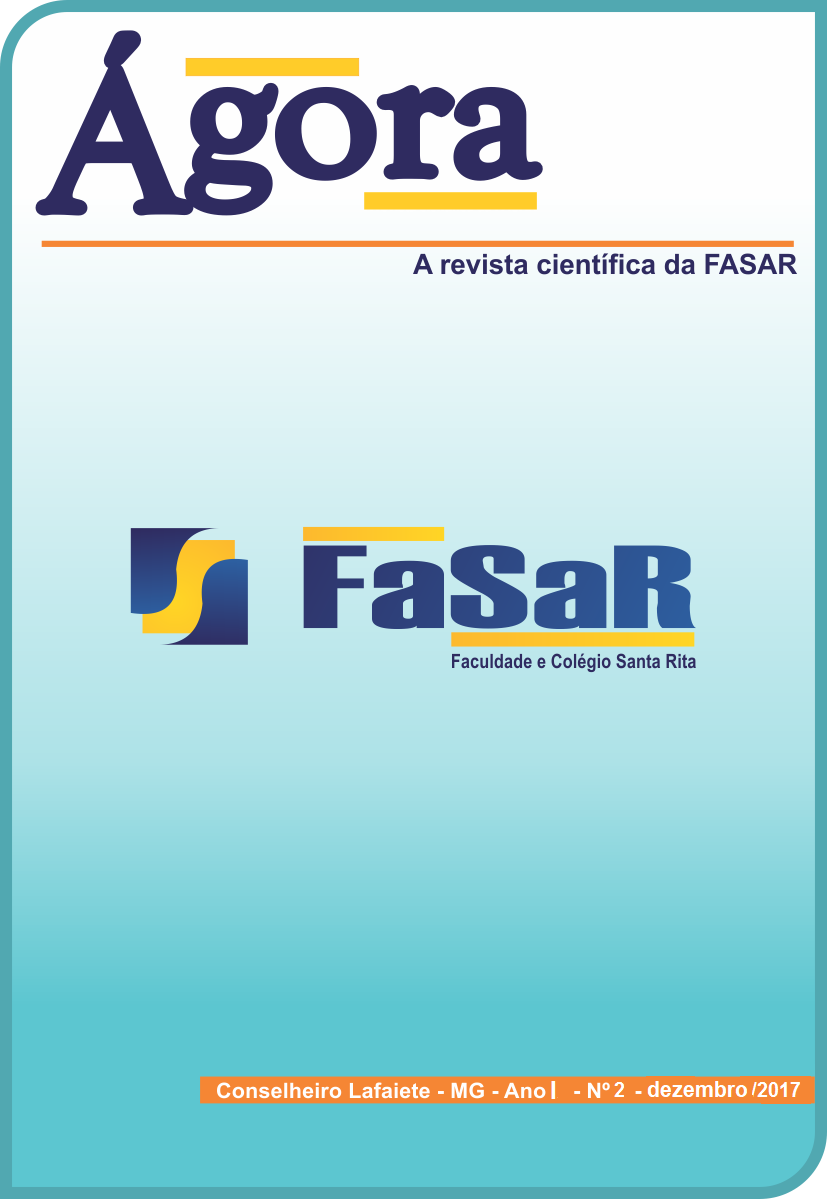 					Visualizar v. 2 n. 02 (2017): Ágora – A revista científica da FaSaR – Ano I – nº 02 – dezembro – 2017
				