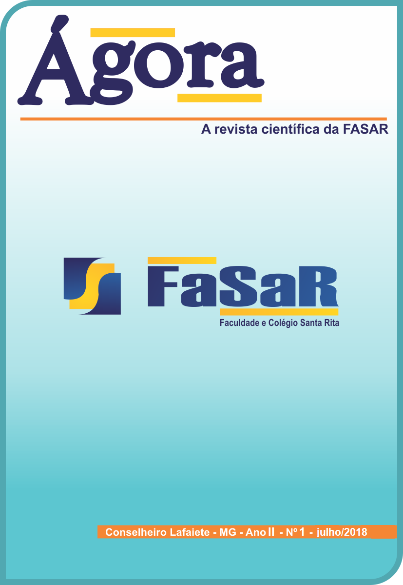 					Visualizar v. 3 n. 1 (2018): Ágora – A revista científica da FaSaR – Ano II – nº 01 – julho – 2018
				